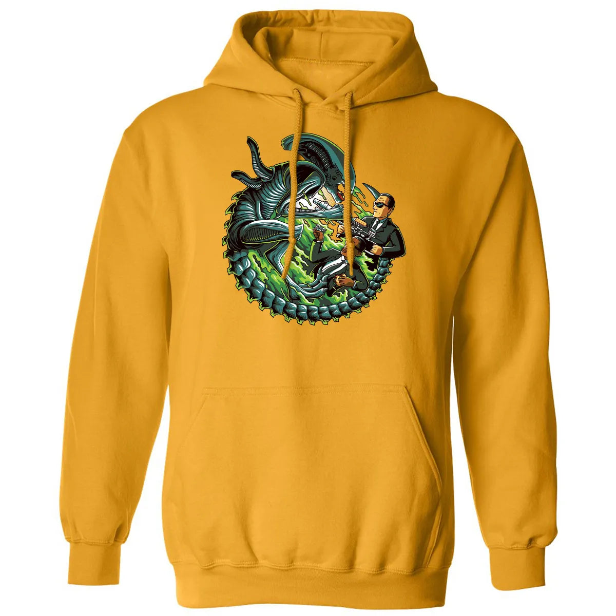 Men vs Alien Classic Unisex Hoodie
