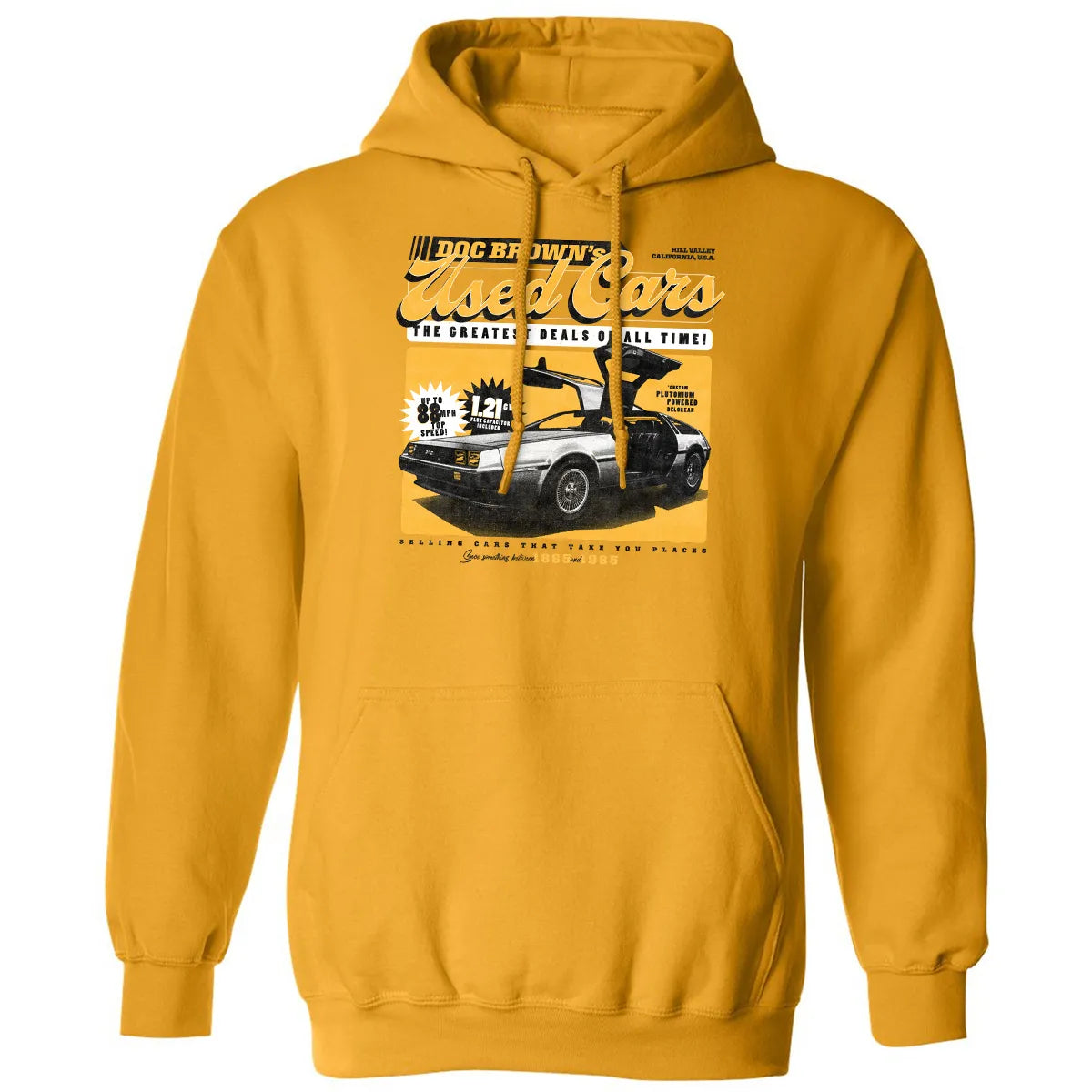 Doc Brown’s Used Cars Classic Unisex Hoodie