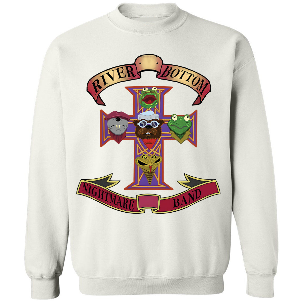 Classic Unisex Sweatshirt - Black - THANGFIXED (Copy) - White - 12
