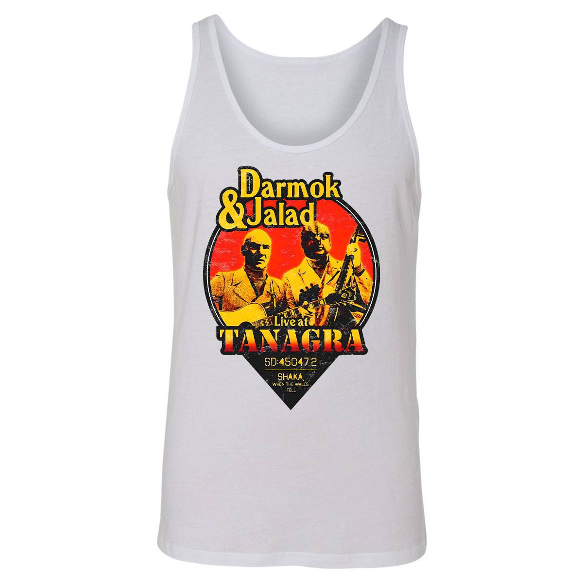 Unisex Jersey Tank - 7EN1RM1S - White - 14