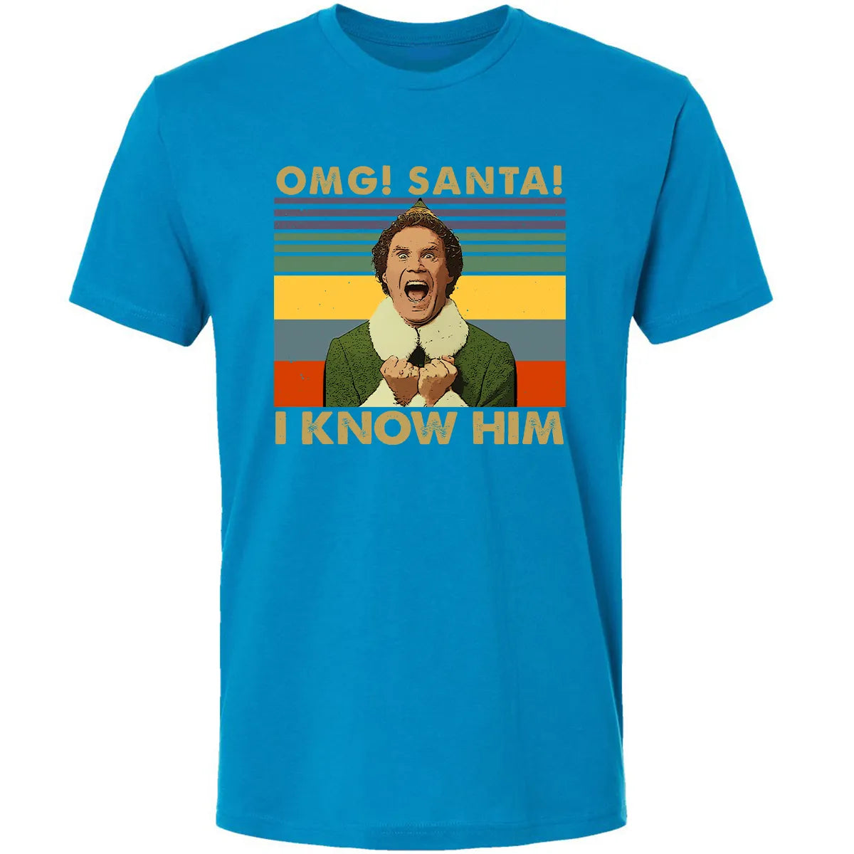 OMG Santa I Know Him Premium Unisex T-shirt