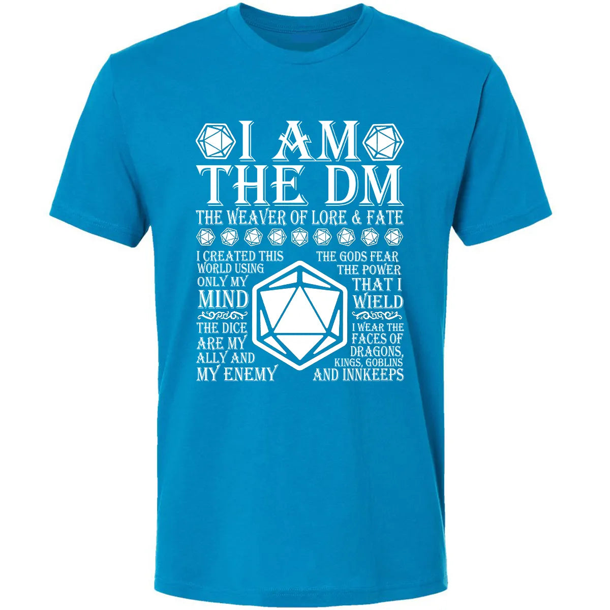 I Am The DM The Weaver Of Lore And Fate Premium Unisex T-shirt
