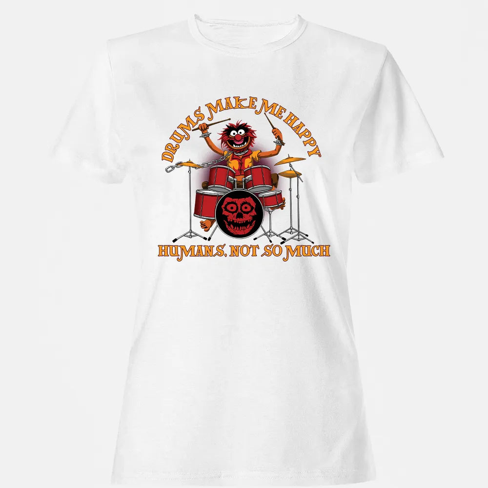 Drums Make Me Happy Women's T-shirt