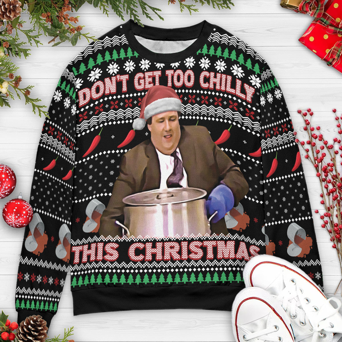 Ugly Christmas Sweatshirt - XRM4QGC5