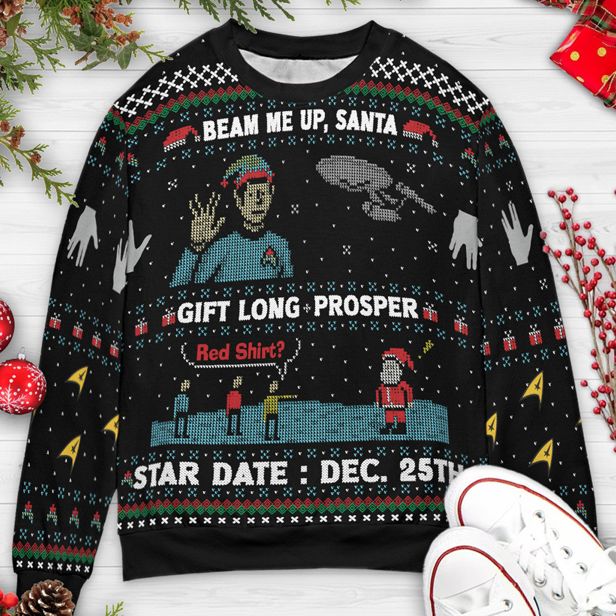 Ugly Christmas Sweatshirt - AGKDS88T