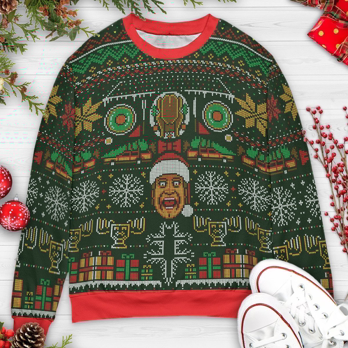 Ugly Christmas Sweatshirt - ELT46GXH