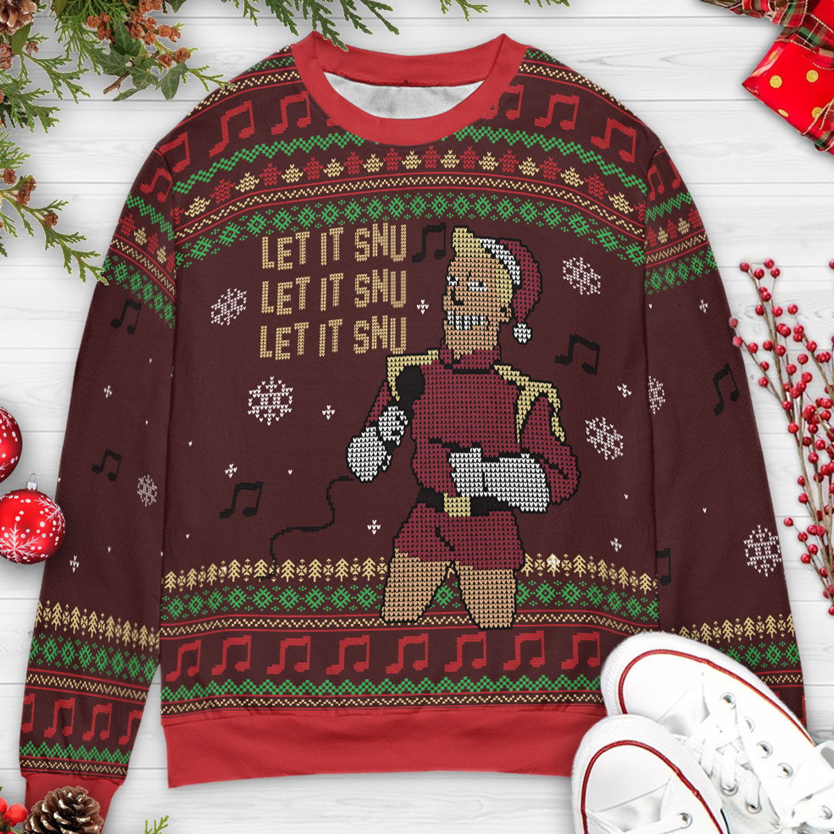 Ugly Christmas Sweatshirt - FW4W86HC