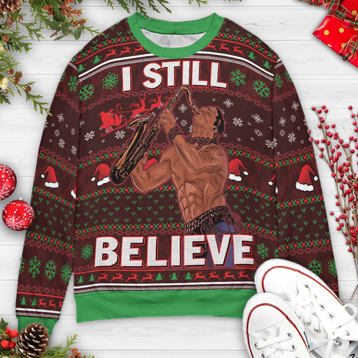 Ugly Christmas Sweatshirt - PCDB8Z17