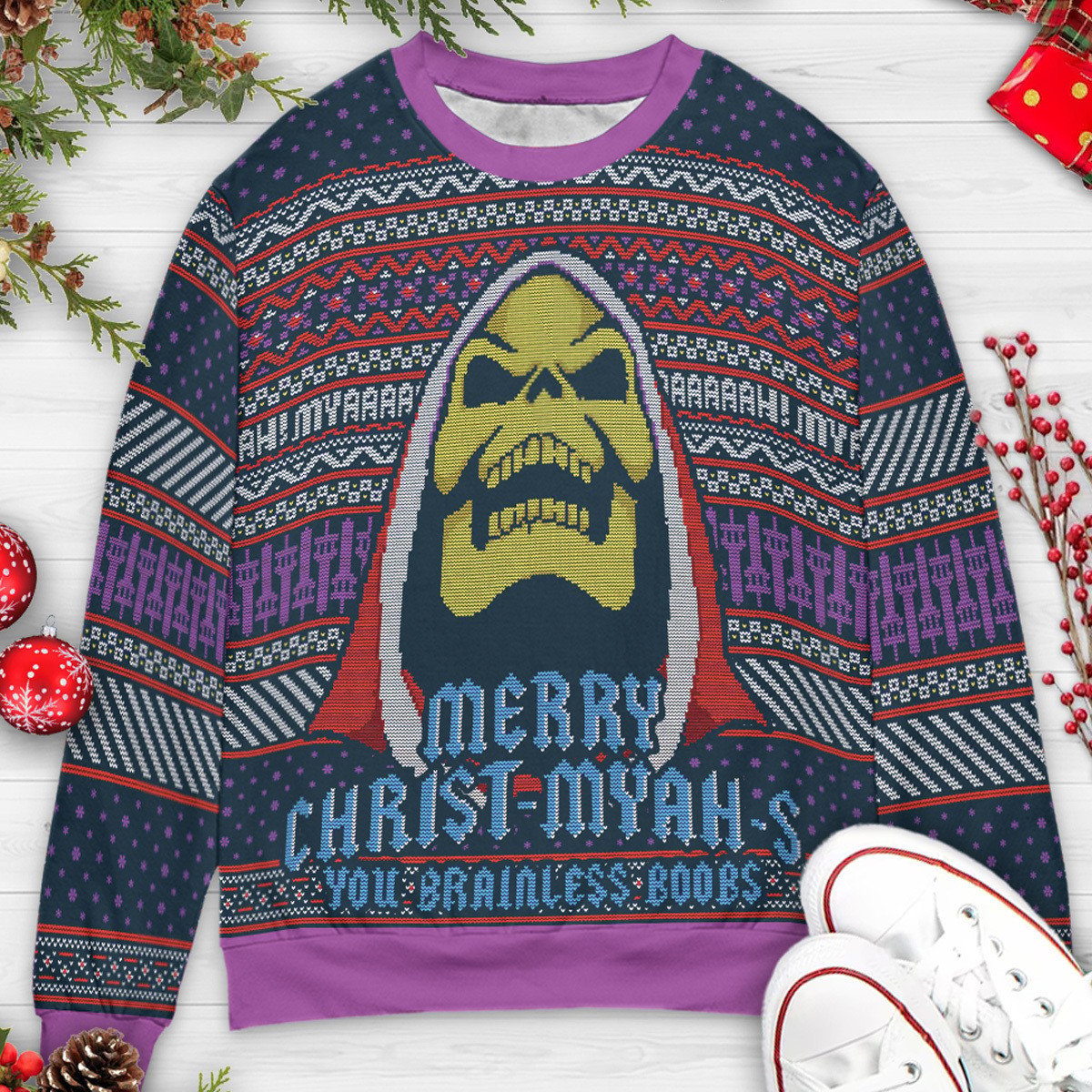 Ugly Christmas Sweatshirt - HUF3XPVD
