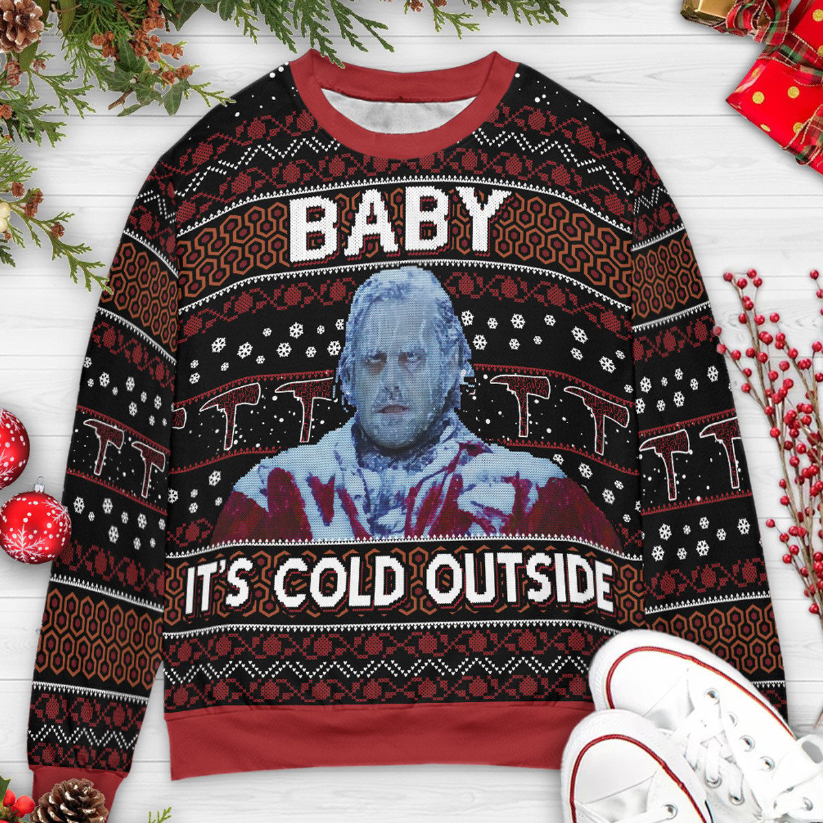Ugly Christmas Sweatshirt - X8WMTEN2