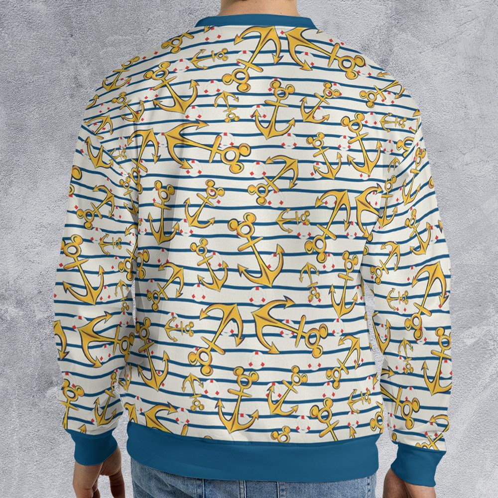All-over Print Sweatshirt - PNKP7D98 - - 2