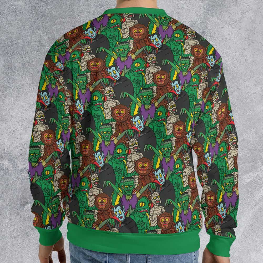 All-over Print Sweatshirt - C384FJVZ - - 2