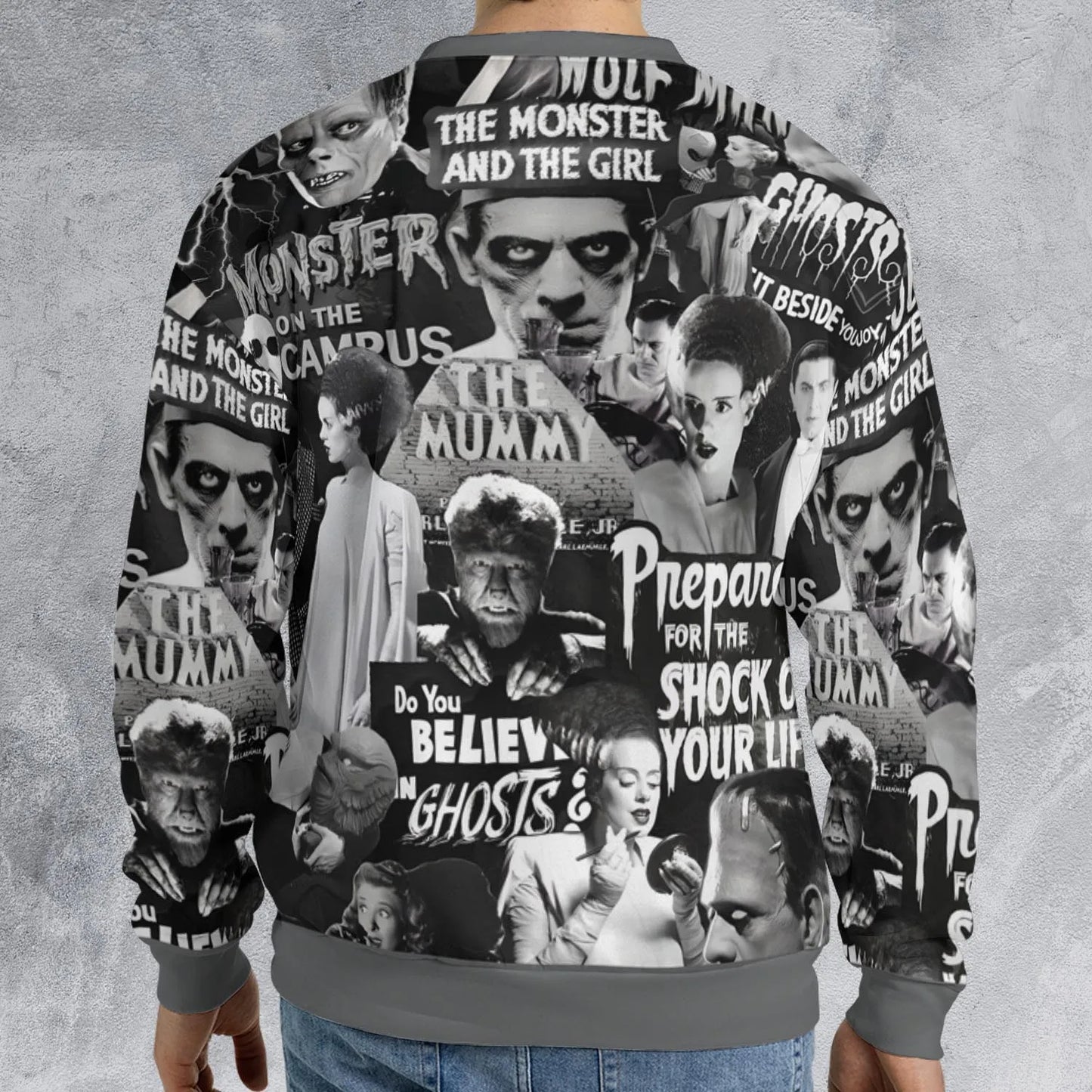 All-over Print Sweatshirt - PFT6BH65