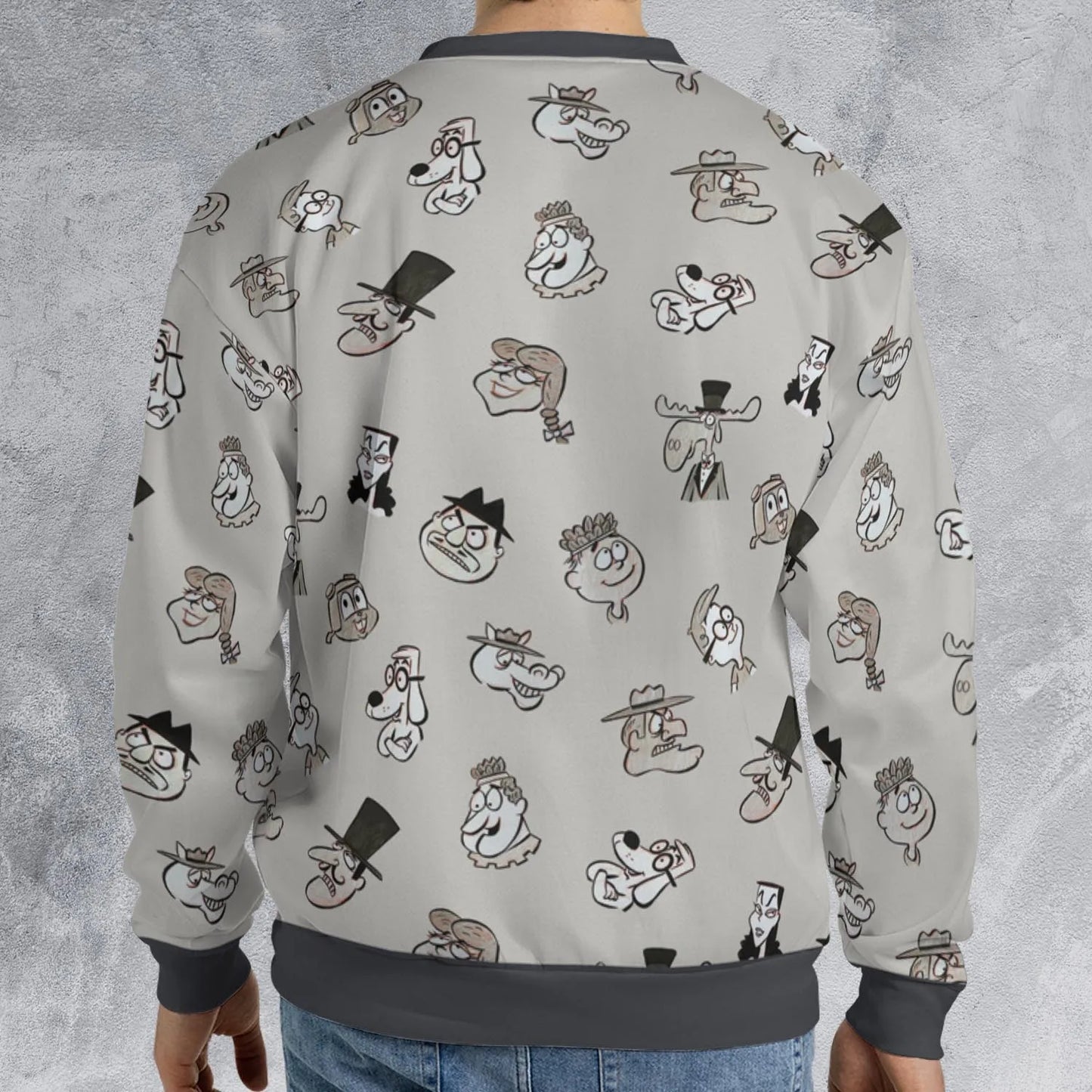 All-over Print Sweatshirt - 51TA1VJX