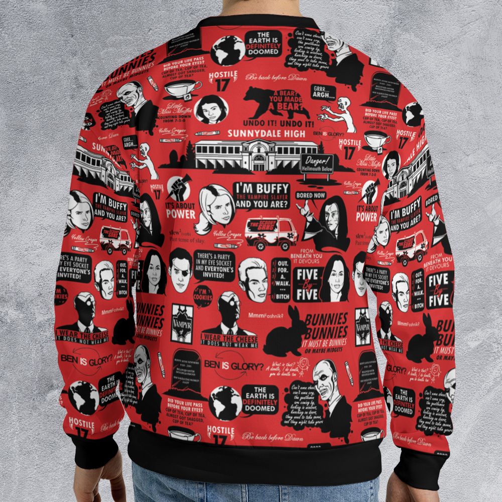 All-over Print Sweatshirt - XY7QKJJP - - 2
