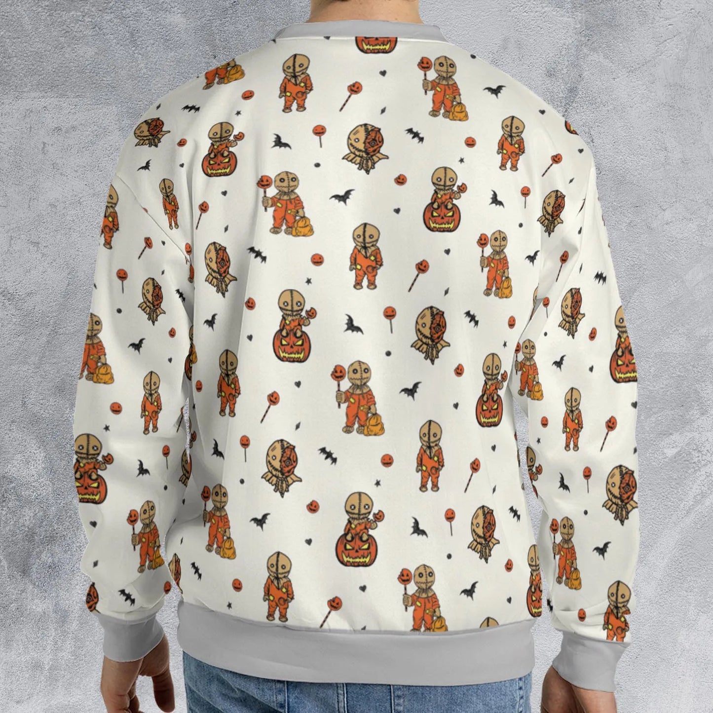All-over Print Sweatshirt - 918ZJDUE