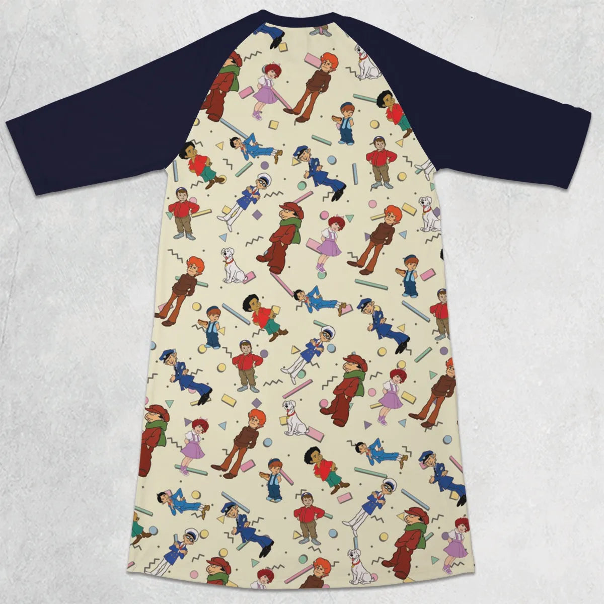 3/4 Sleeve Raglan Dress - K82K3UJ6
