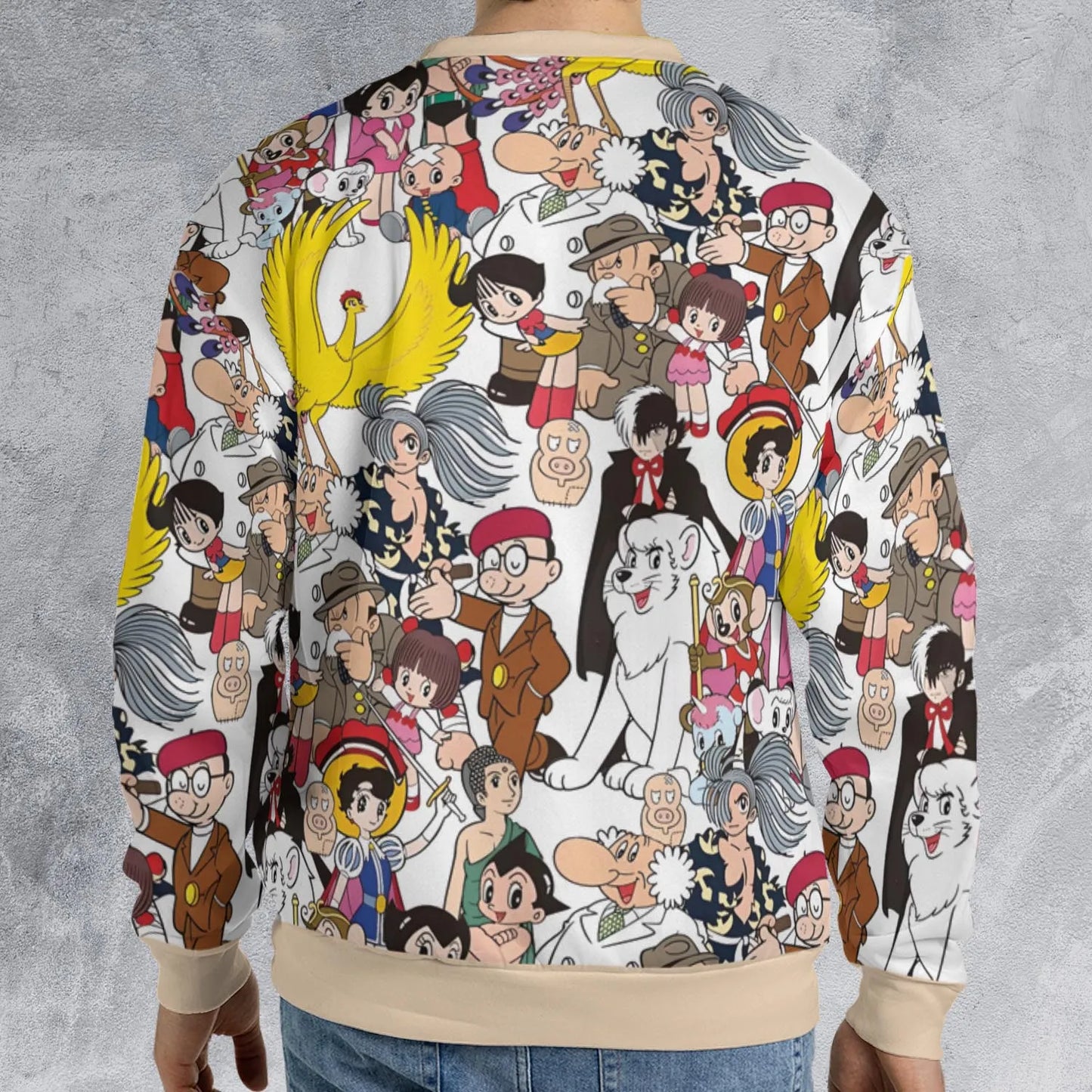 All-over Print Sweatshirt - VFH7WRYC