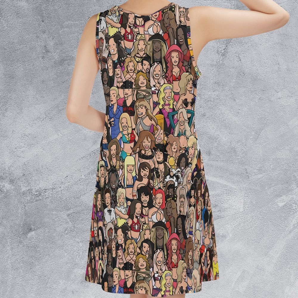 Sleeveless Dress - 8NBTUXNG - - 2