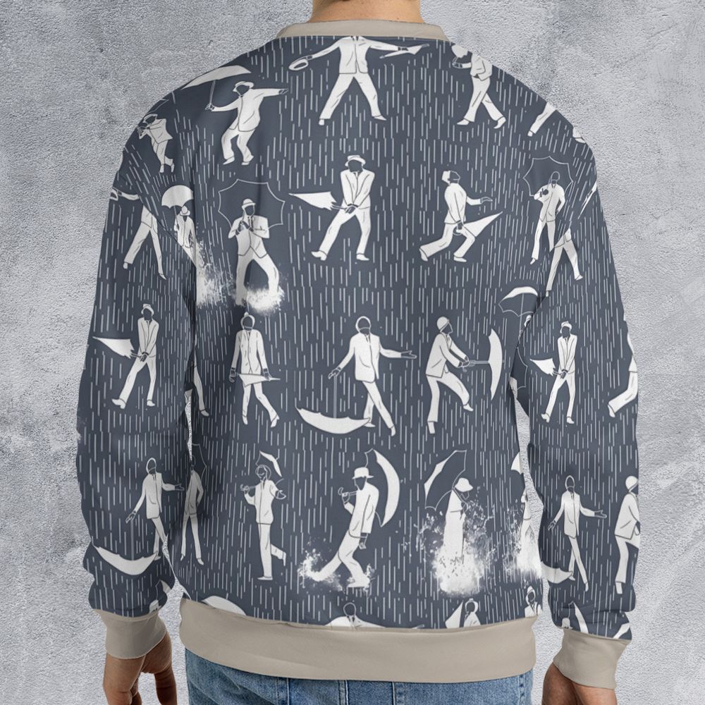 All-over Print Sweatshirt - UYR54VS3 - - 2