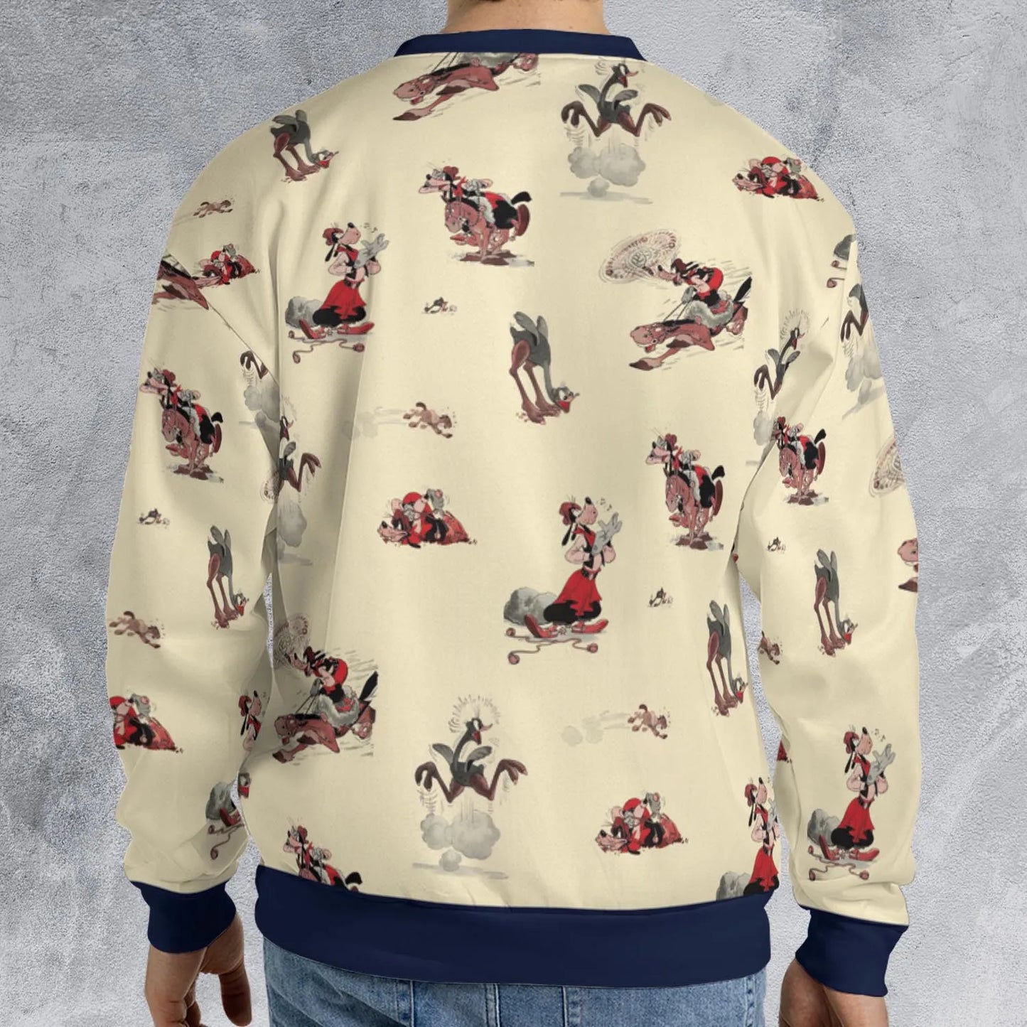 All-over Print Sweatshirt - UULCBHFJ