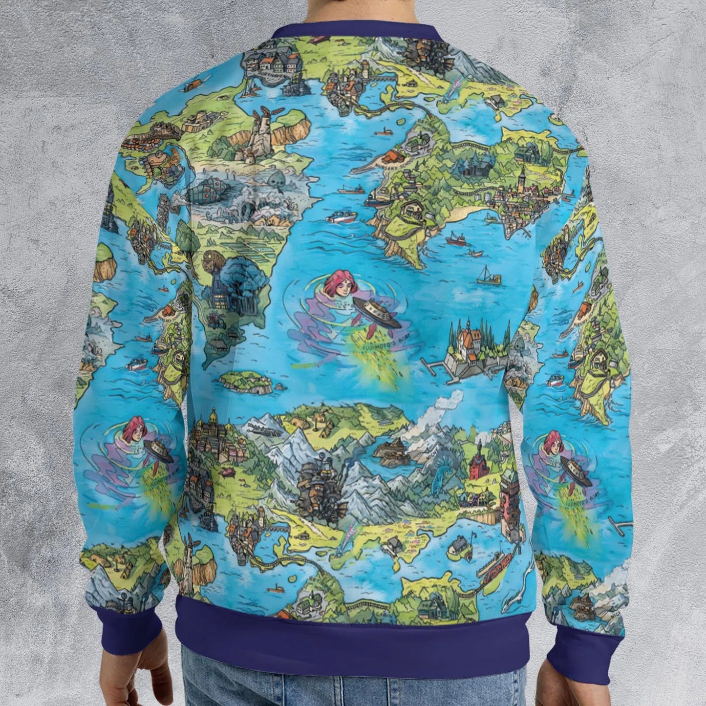All-over Print Sweatshirt - 96SJ1S9E