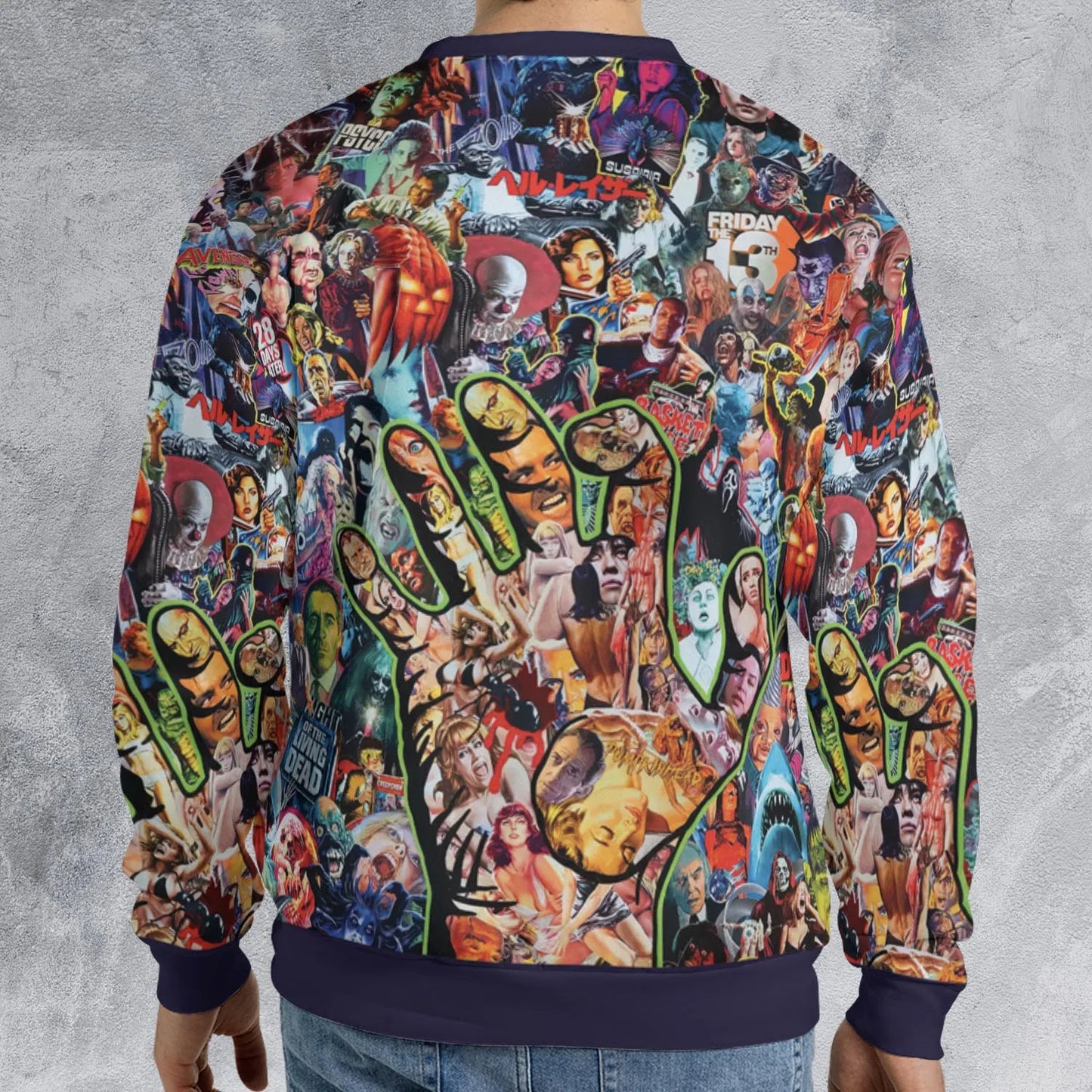 All-over Print Sweatshirt - 5ZQYJTMF