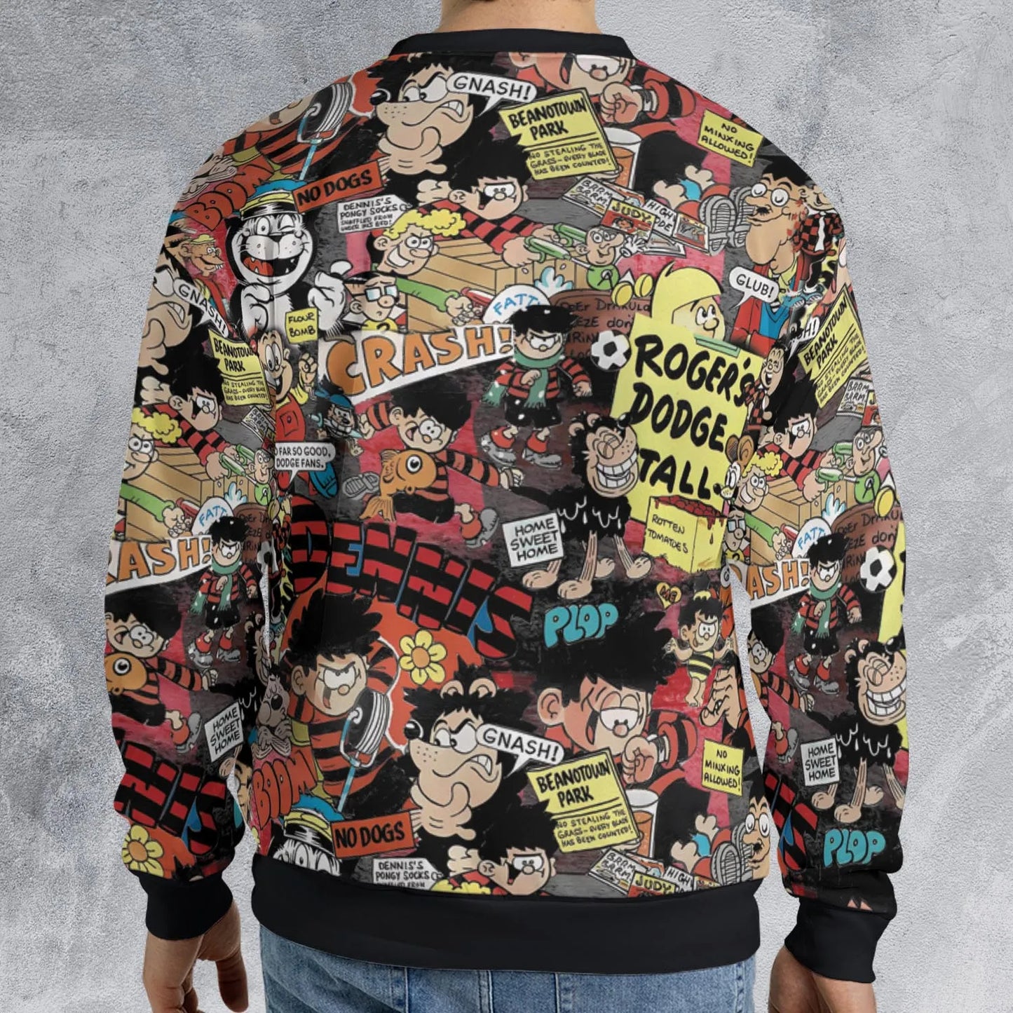 All-over Print Sweatshirt - 4Y9YDHFA