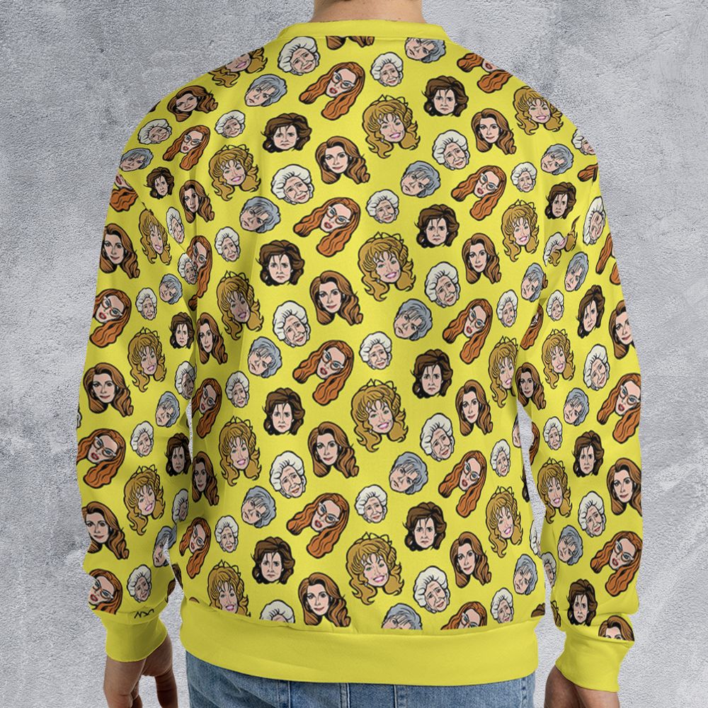 All-over Print Sweatshirt - AS4BZHTS - - 2