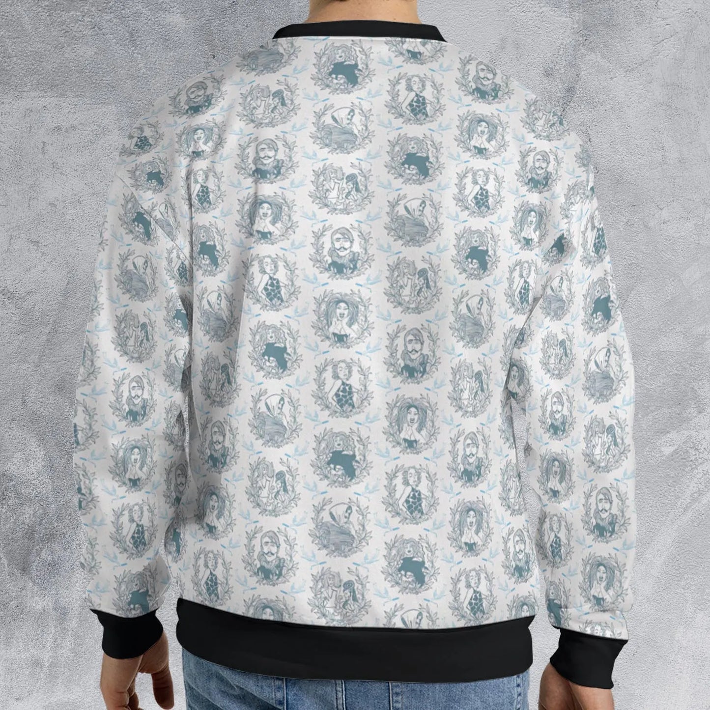 All-over Print Sweatshirt - VDZTZ4Y9