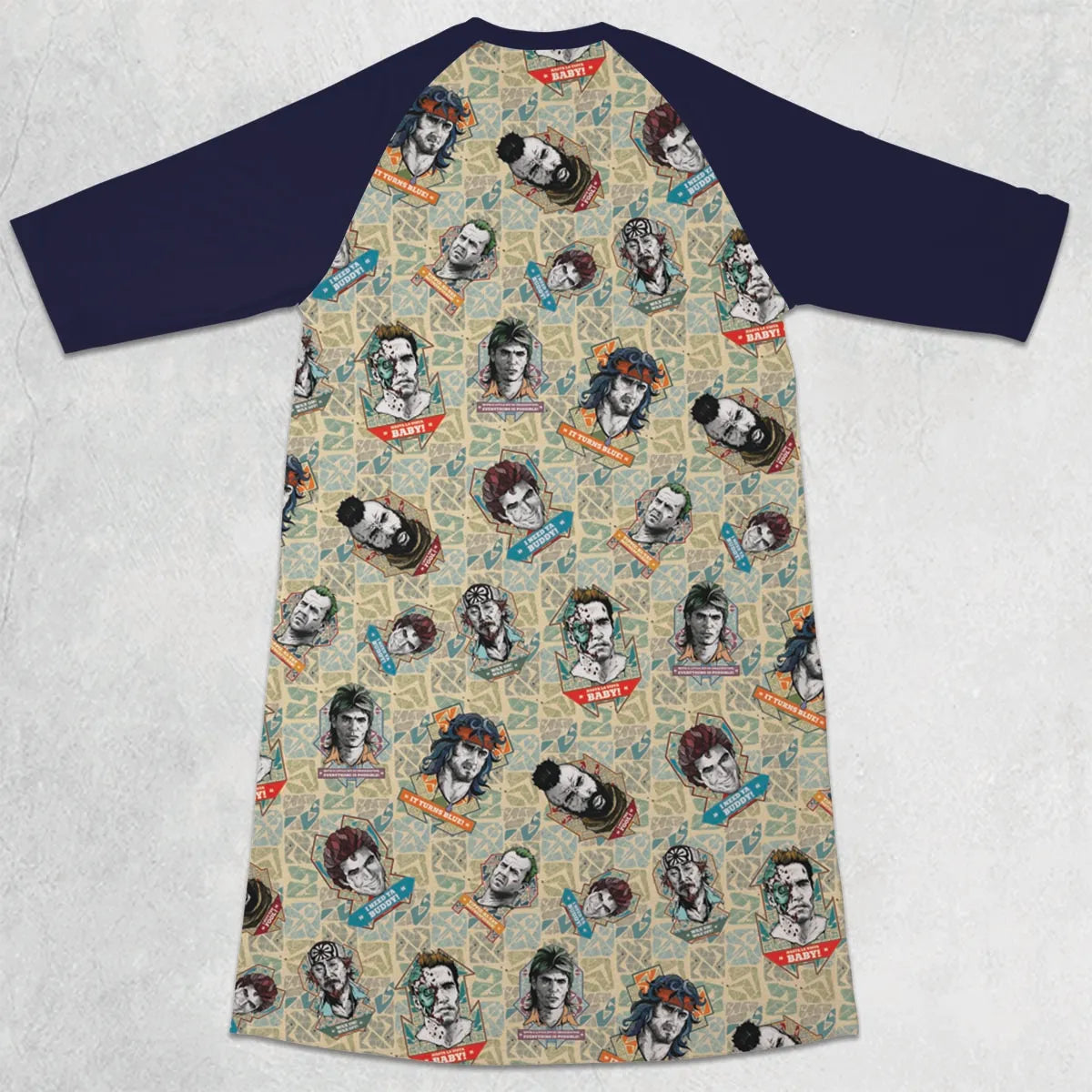 3/4 Sleeve Raglan Dress - LSTLLZ78