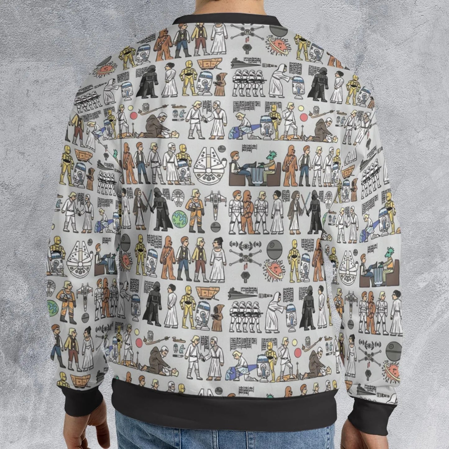 All-over Print Sweatshirt - 1VGX8R5R