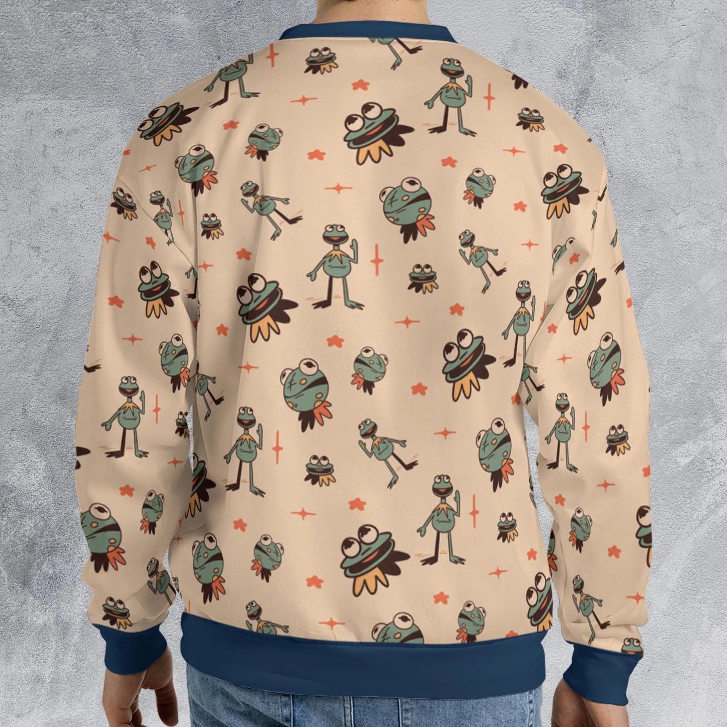 All-over Print Sweatshirt - QPW8418J