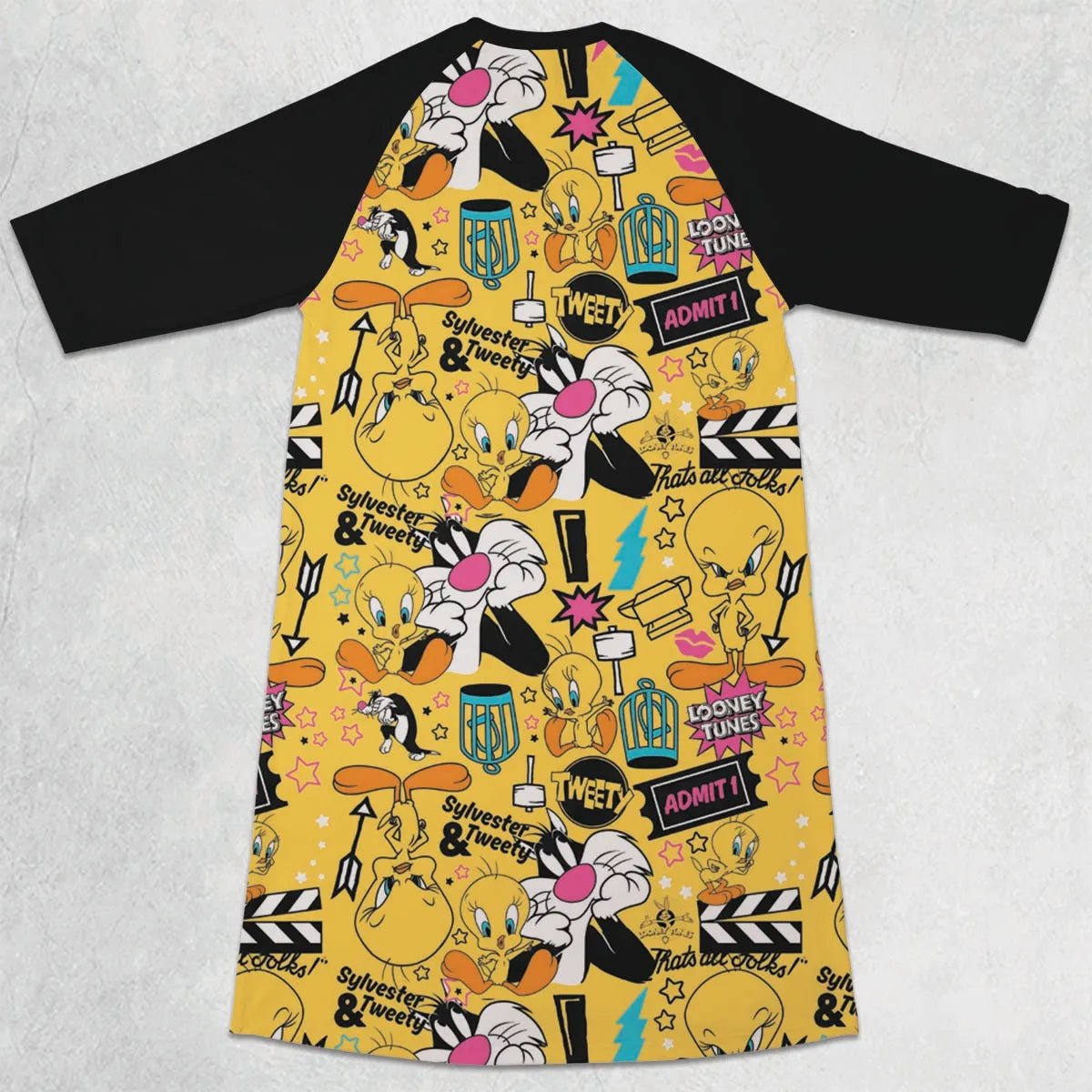 3/4 Sleeve Raglan Dress - GYZ2SCSF