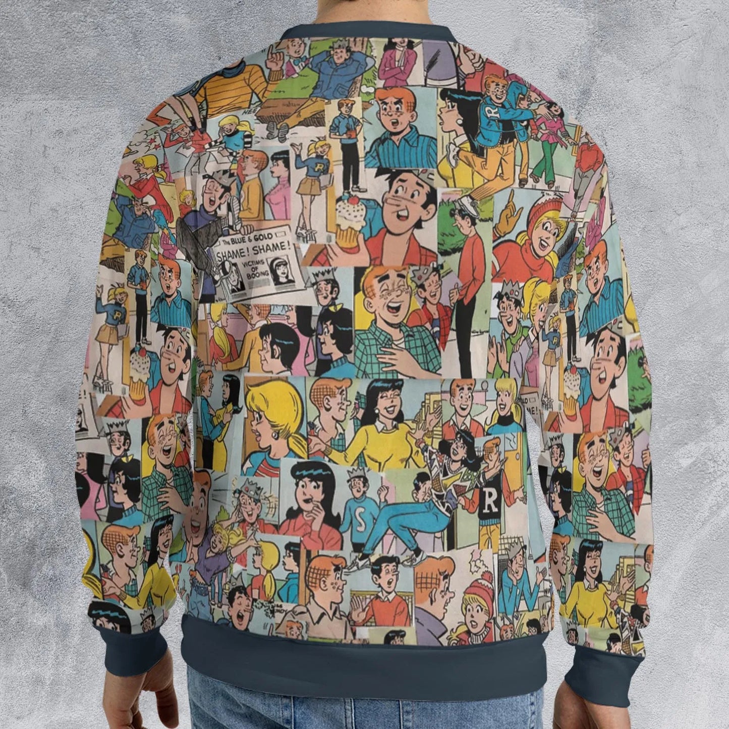 All-over Print Sweatshirt - 5Z949TZ5