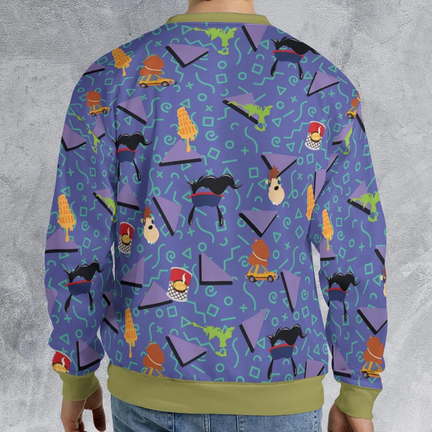 All-over Print Sweatshirt - AZJSUDWQ