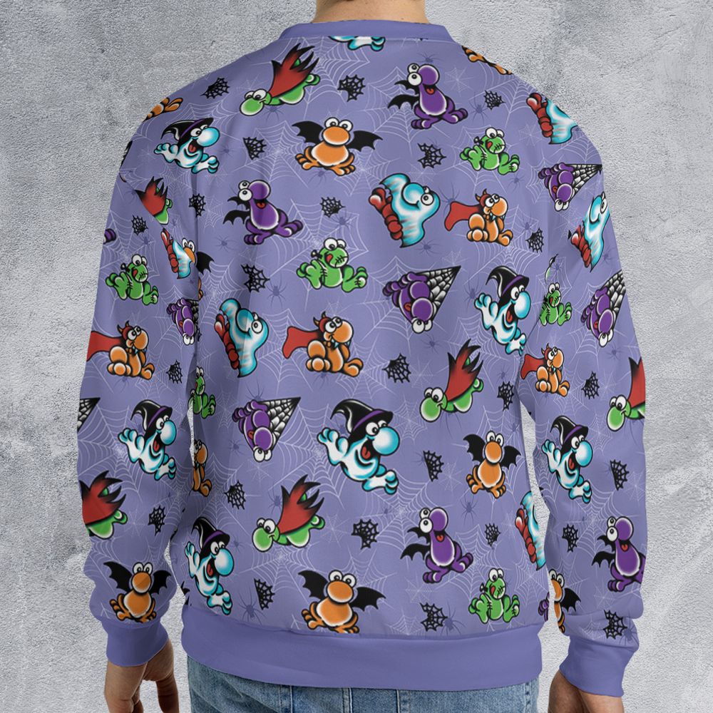 All-over Print Sweatshirt - WGNA5PEX - - 2