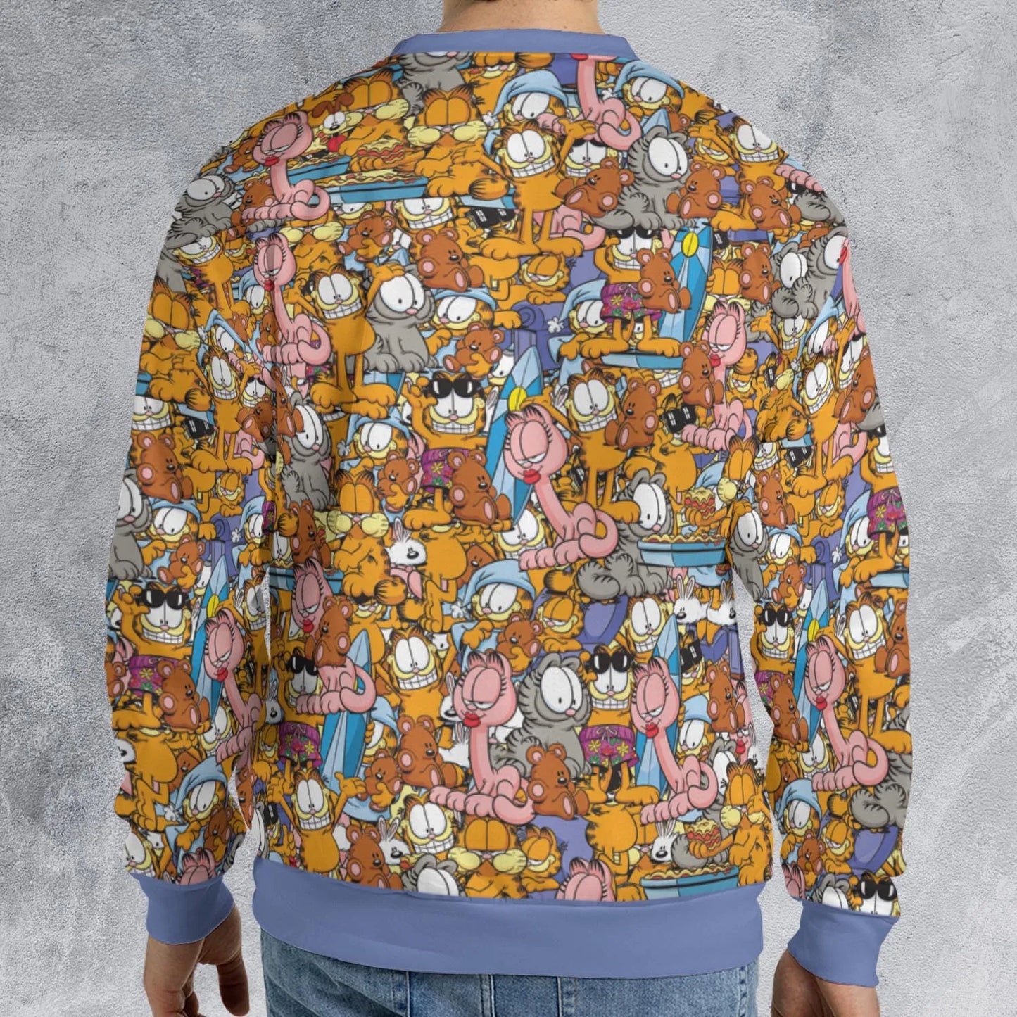 All-over Print Sweatshirt - 3VWSAFFA