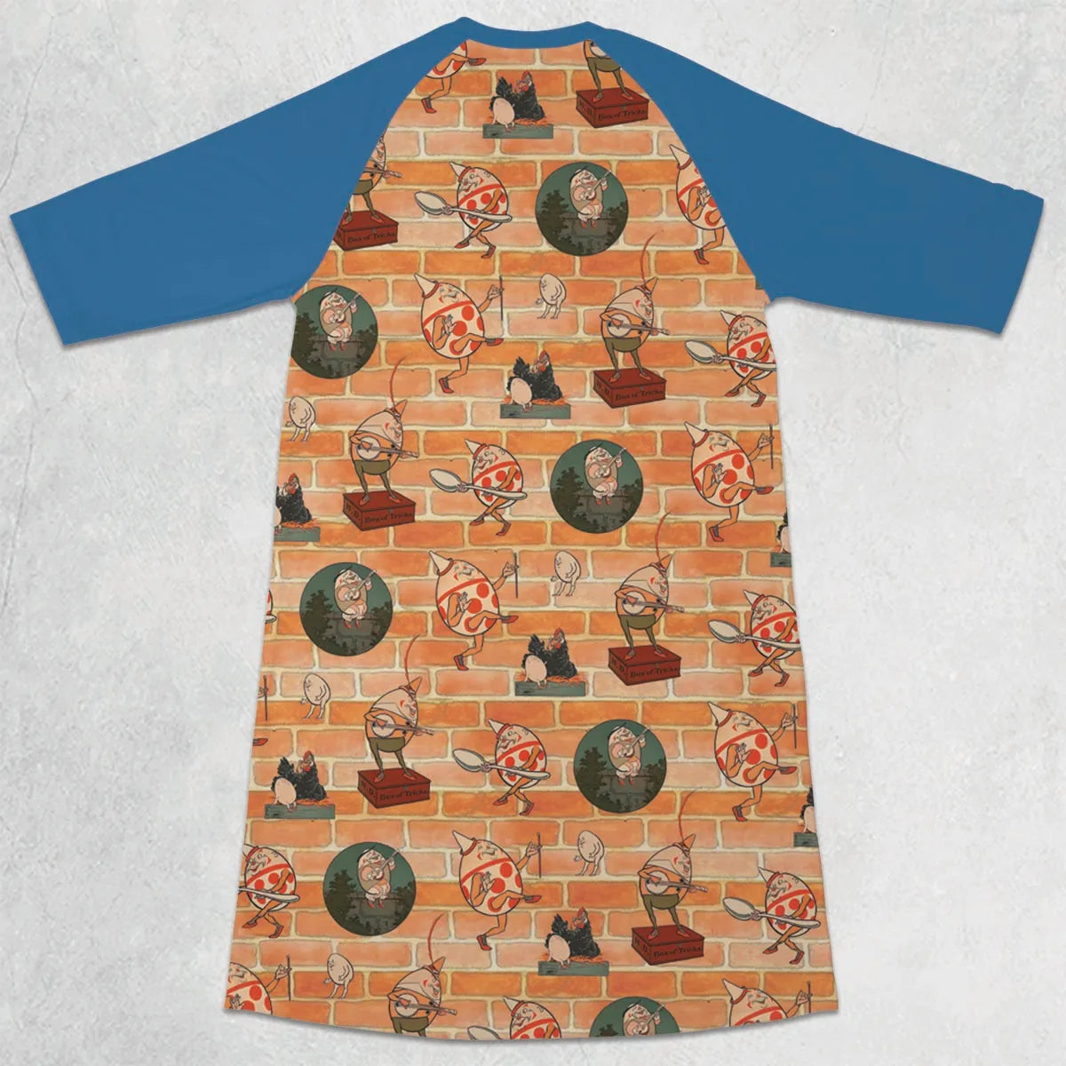 3/4 Sleeve Raglan Dress - KJW4DU5A
