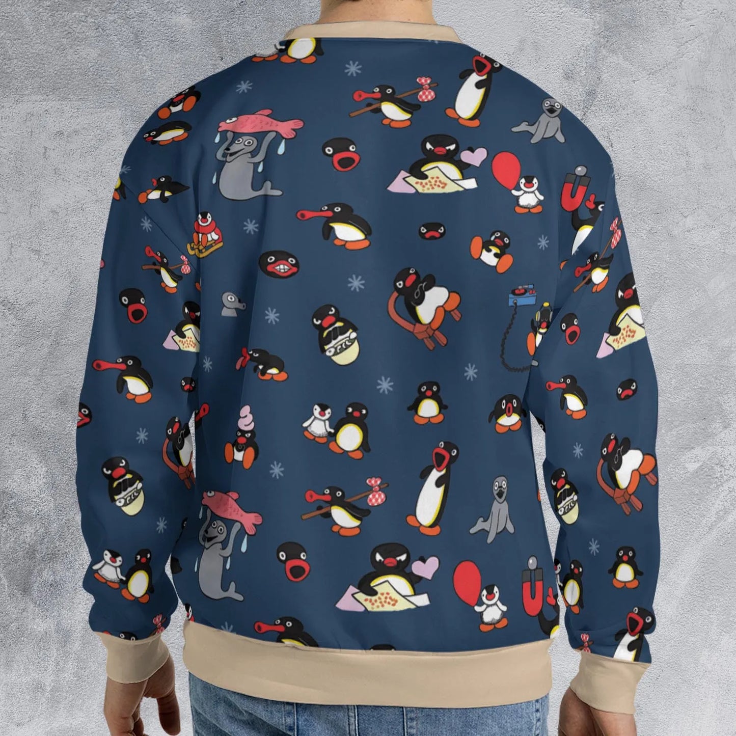 All-over Print Sweatshirt - KBN7MU1P