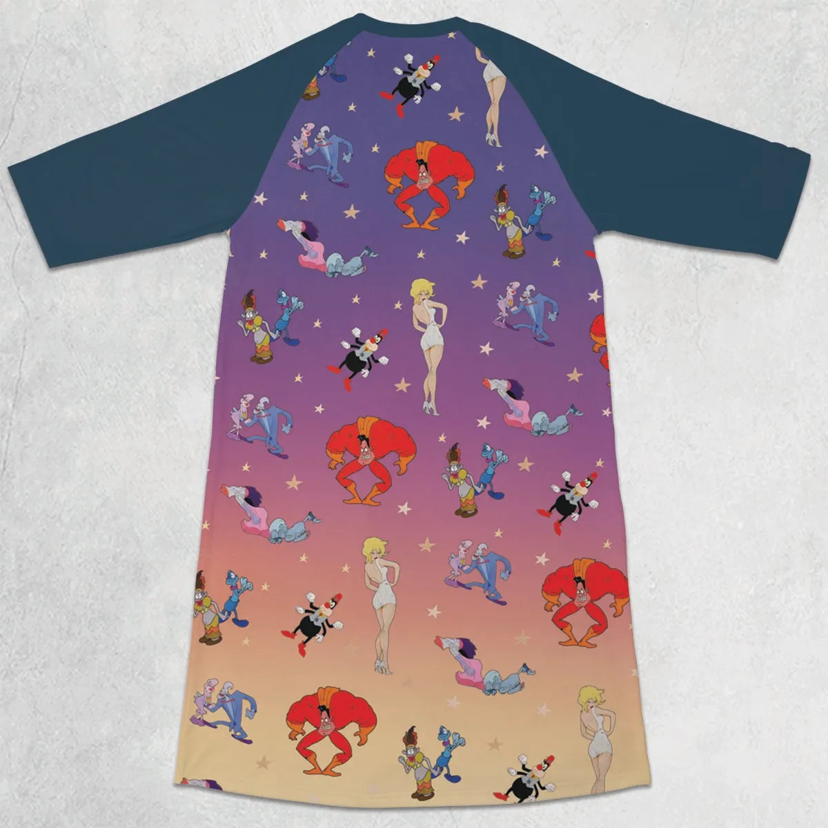 3/4 Sleeve Raglan Dress - 2CKYMEMB