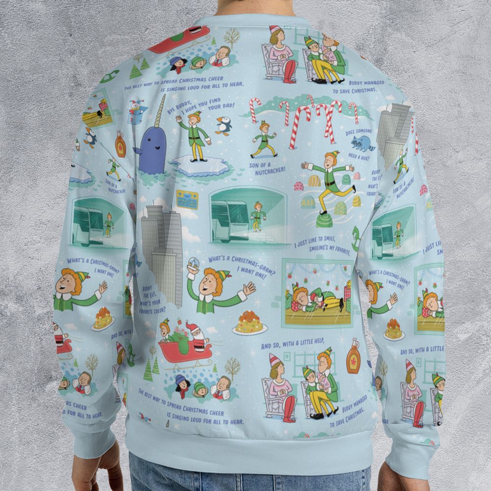 All-over Print Sweatshirt - 9FCA4BRM - - 2