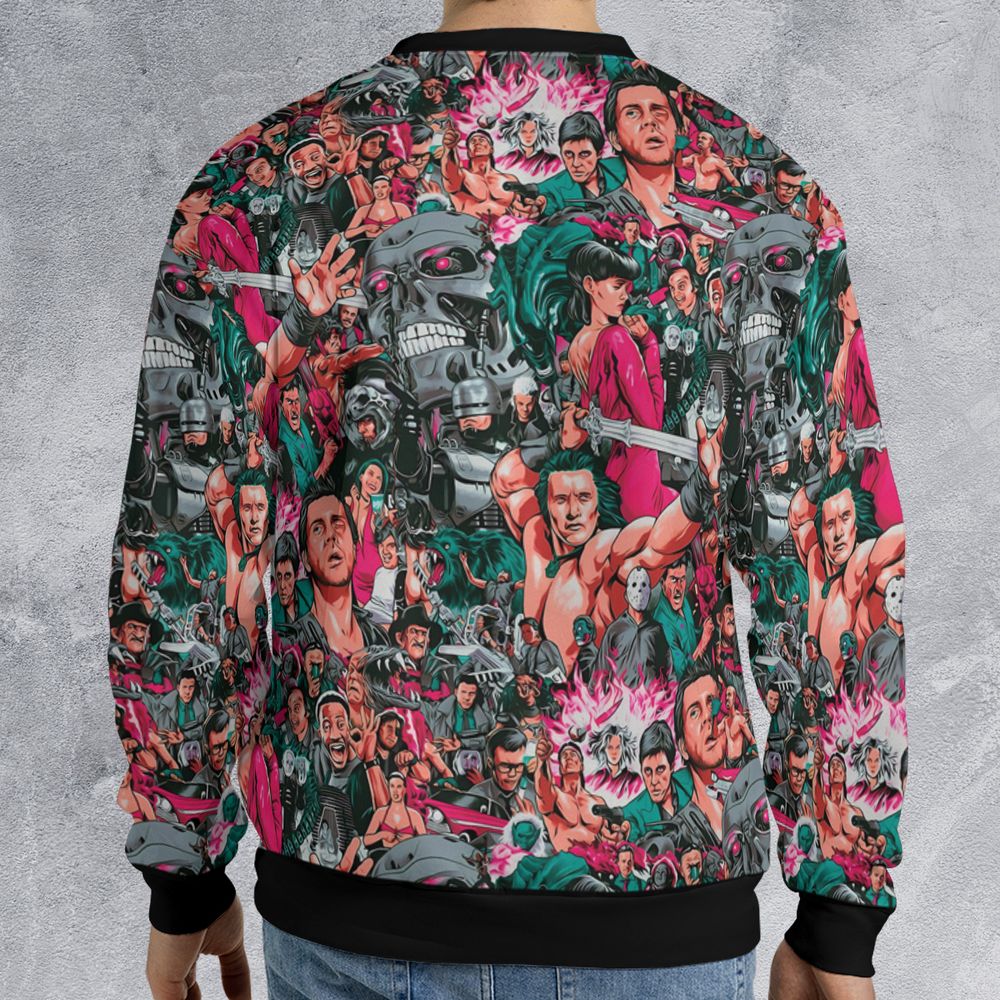 All-over Print Sweatshirt - 8NBQYBYX - - 2
