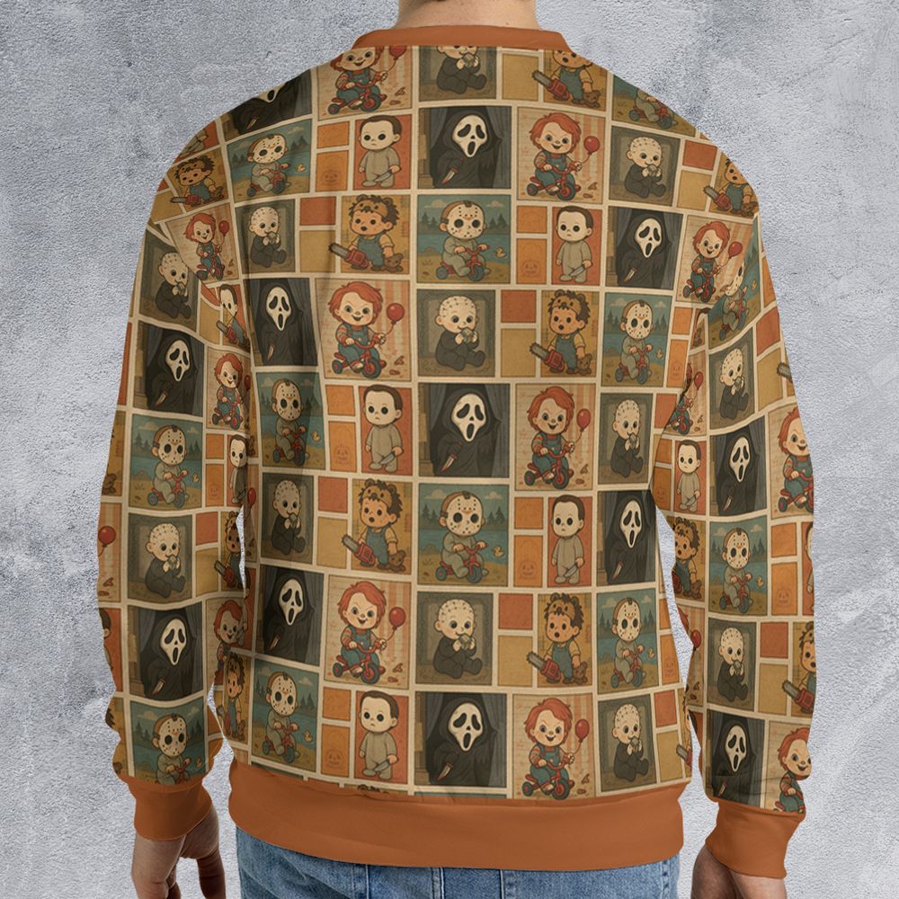 All-over Print Sweatshirt - Y9Z63CQX - - 2