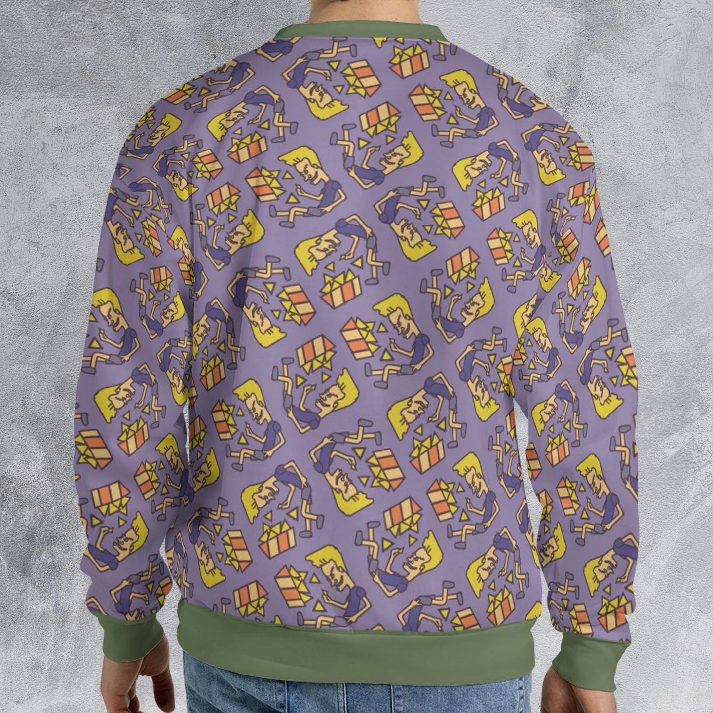 All-over Print Sweatshirt - Z1KNPMMQ