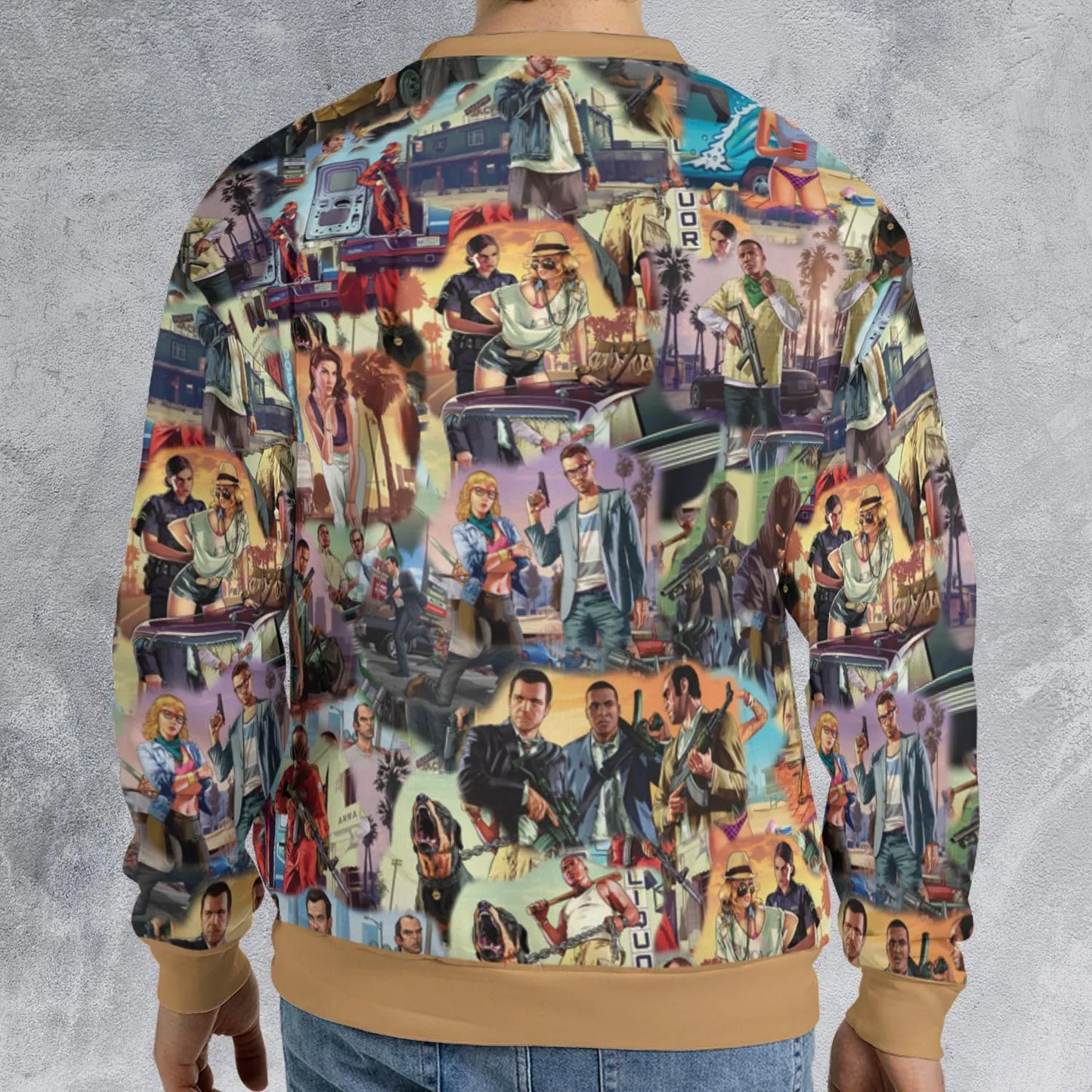 All-over Print Sweatshirt - PF48D9P1