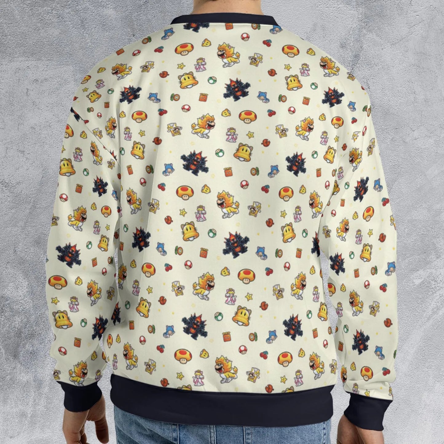 All-over Print Sweatshirt - QHB2XBBS