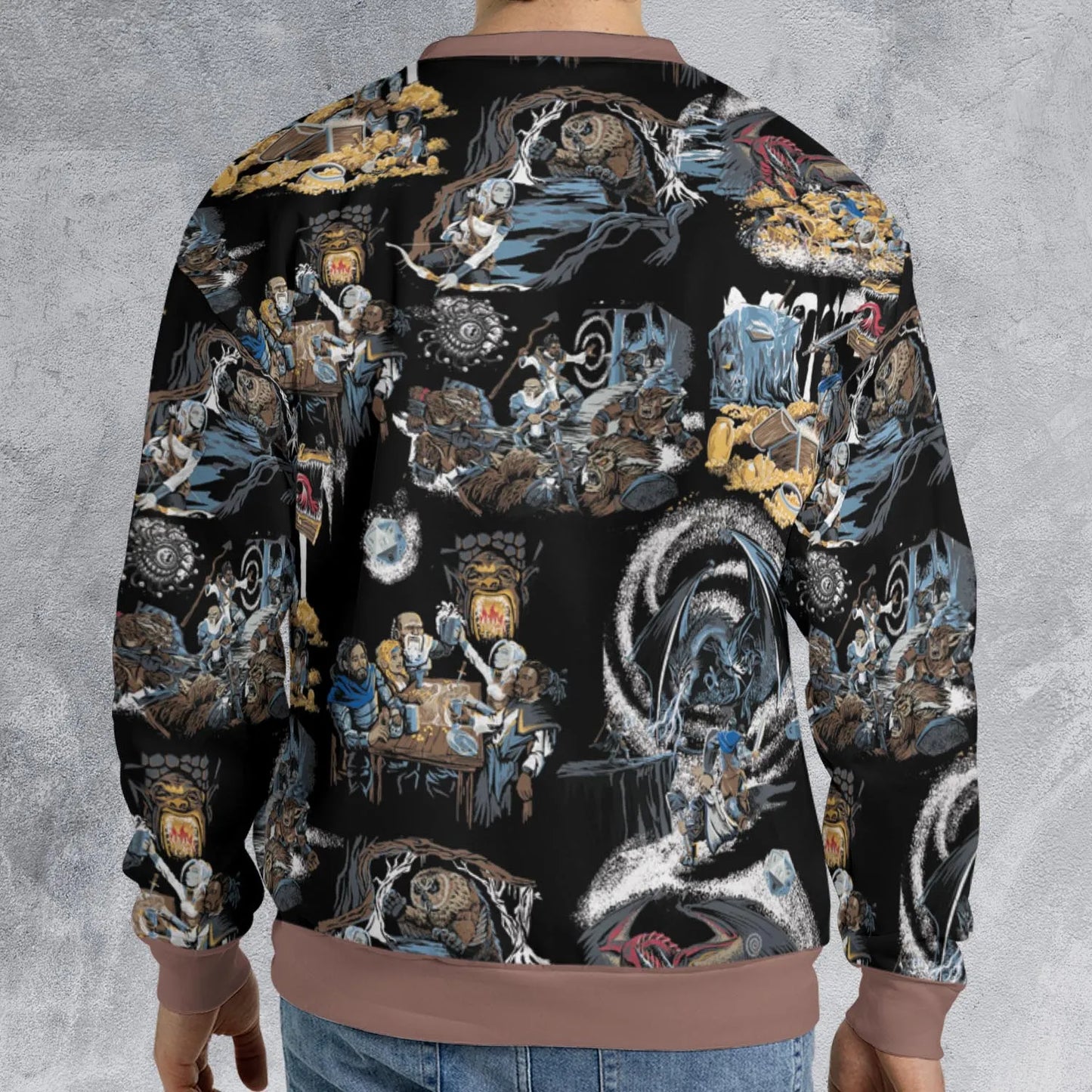 All-over Print Sweatshirt - Y15K8EZ6