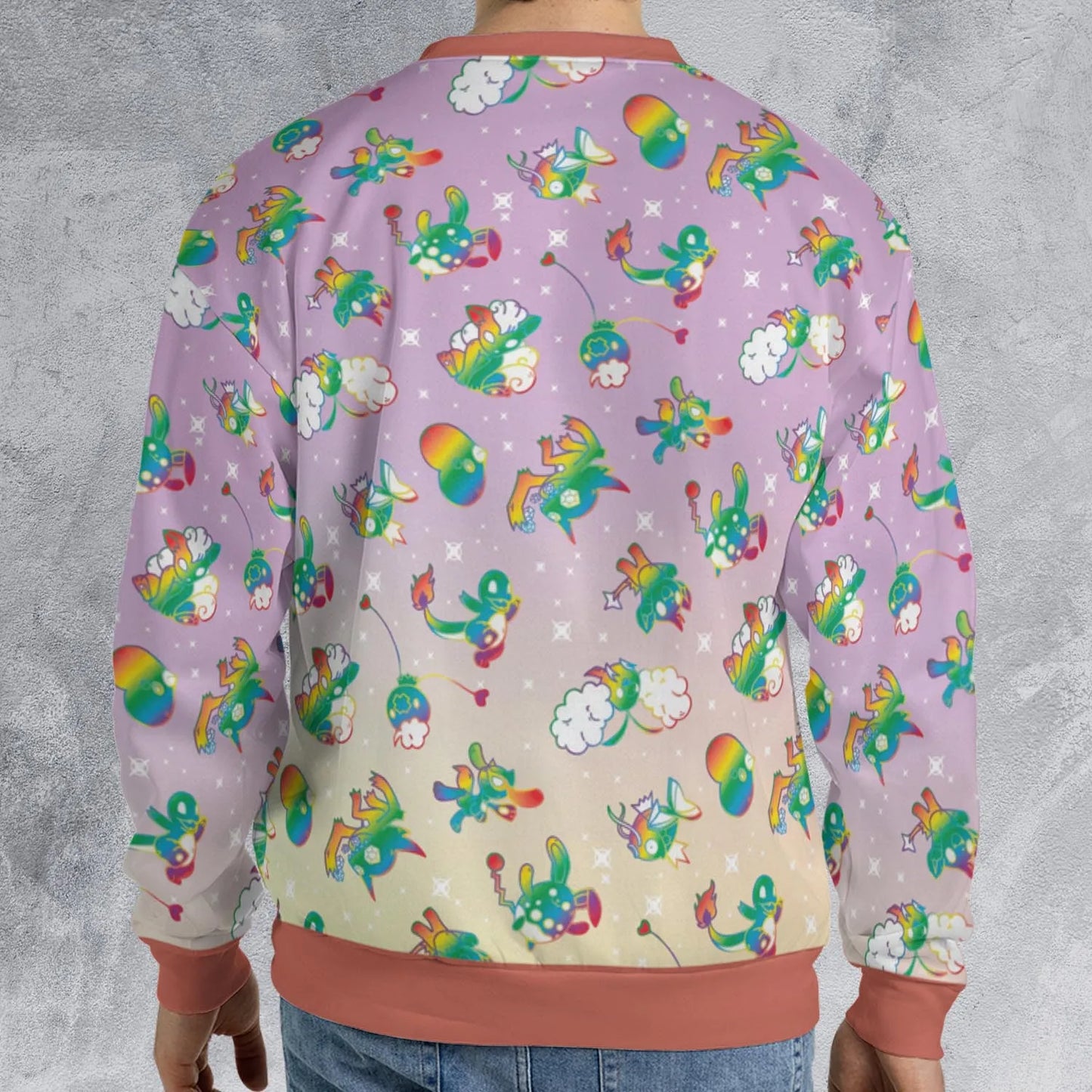 All-over Print Sweatshirt - TSGTPMKF