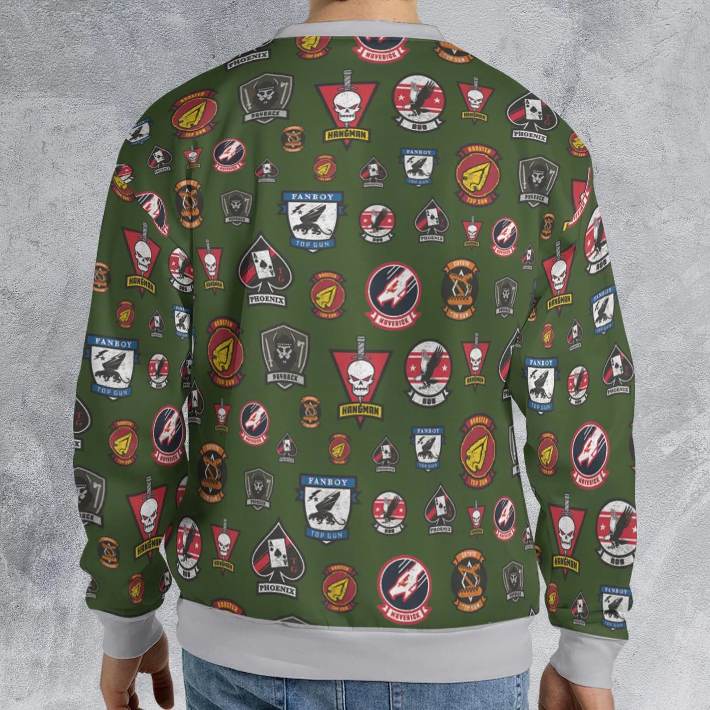 All-over Print Sweatshirt - 5R169D1W
